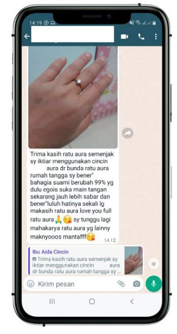 Testimoni cincin aura 2